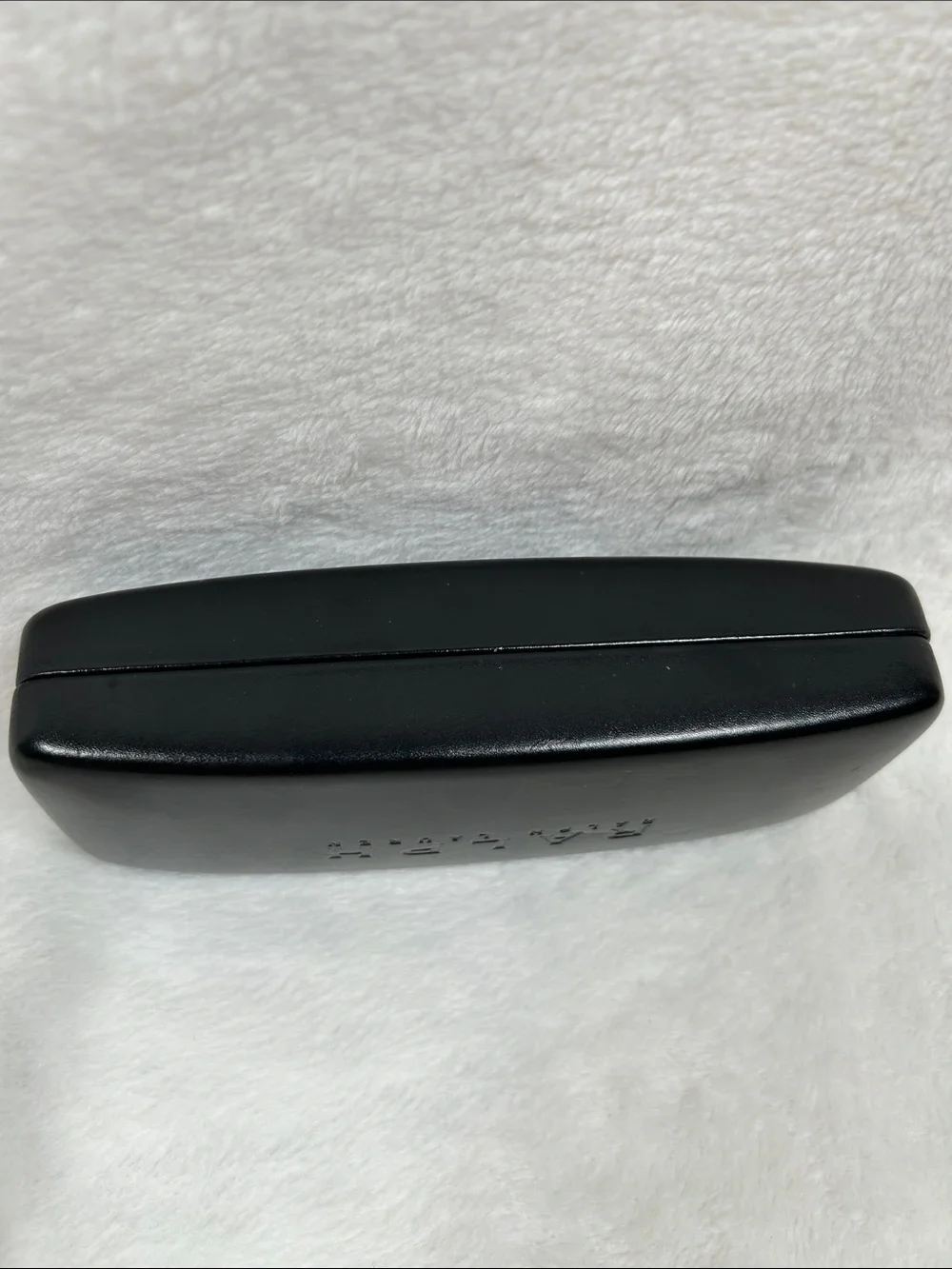 Ralph Lauren Black Hard Case Clamshell for Eyeglasses or Sunglasses 6.5x2.5x1.5